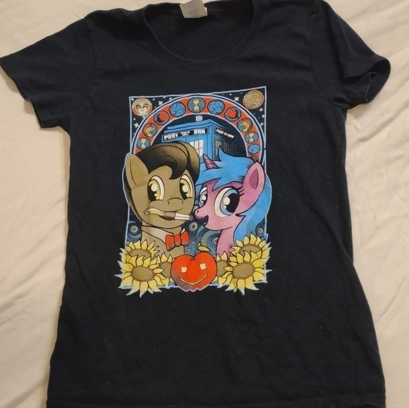 TeeFury Doctor Who My Little Pony mash up sz S - Picture 1 of 2